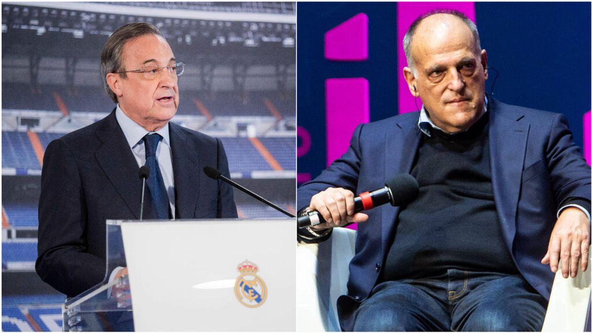 Javier Tebas, sobre Florentino Pérez: "Recibir una propuesta del Real Madrid carece de toda credibilidad"