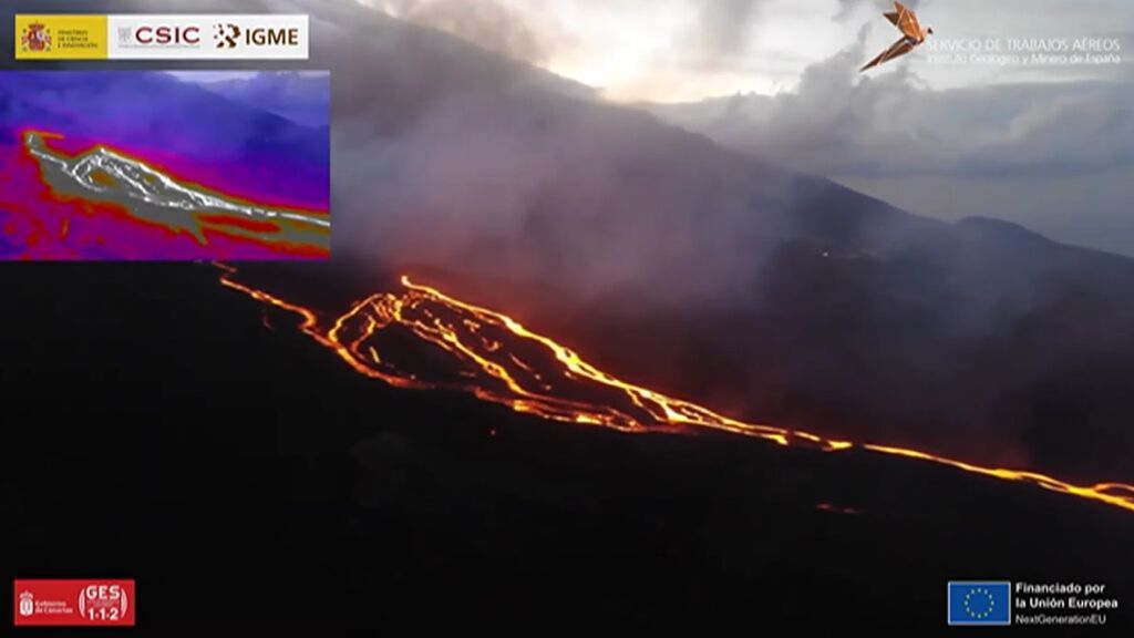 El volcán de La Palma, sin signos de fatiga: ha arrasado 50 edificaciones en las últimas horas