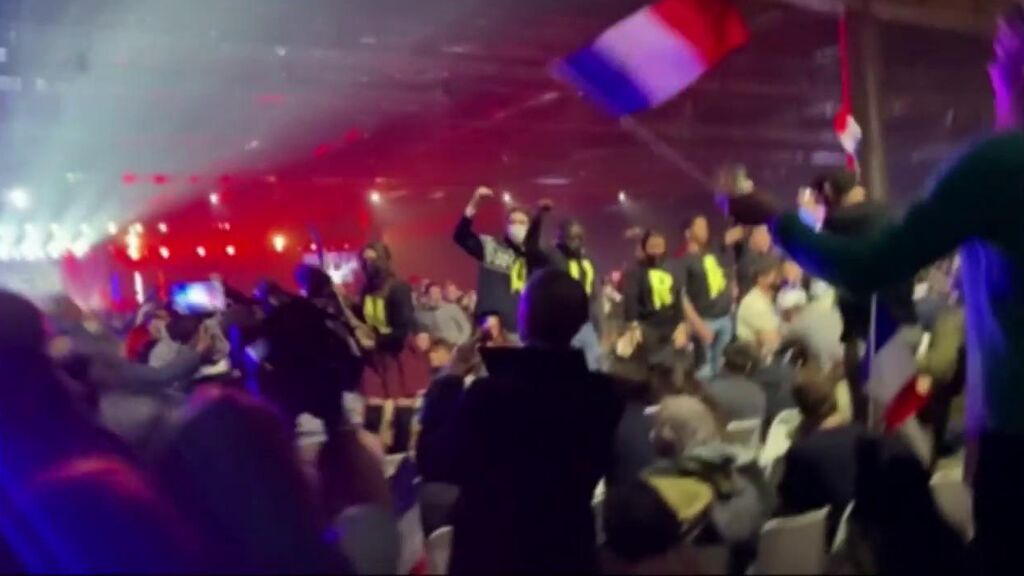 Violencia y tensión en la presentación del ultraderechista Zemmour a las elecciones presidenciales francesas