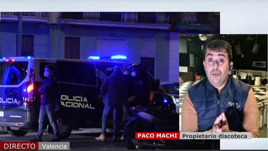 La actuación policial indigna al ocio nocturno en Valencia: “La forma de entrar a la discoteca fue desproporcionada”