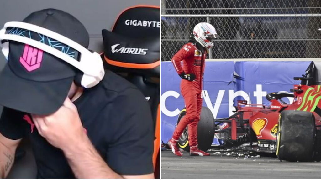 El Kun Agüero narra el gafe que le echó a Leclerc: "Lo llame por teléfono, y tuvo el accidente"