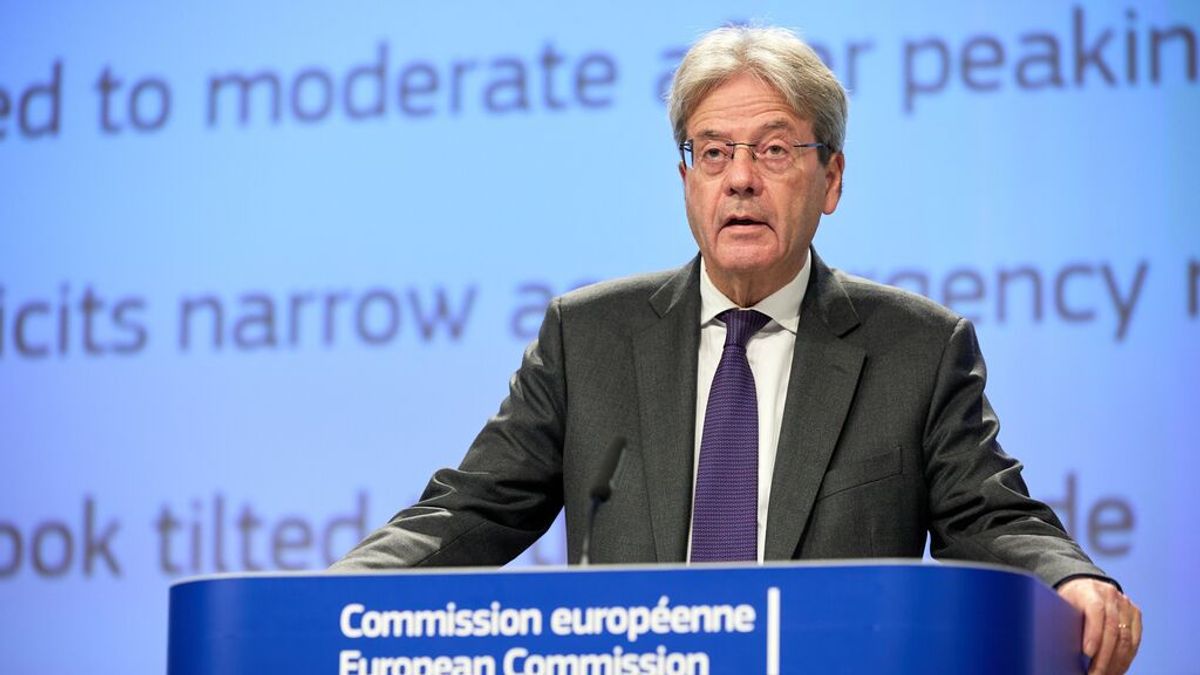 Paolo Gentiloni, comisario europeo de Economía Paolo Gentiloni, comisario europeo de Economía