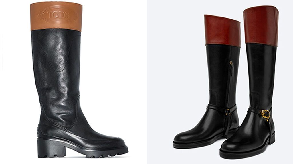 Botas de Tod's y Uterqüe