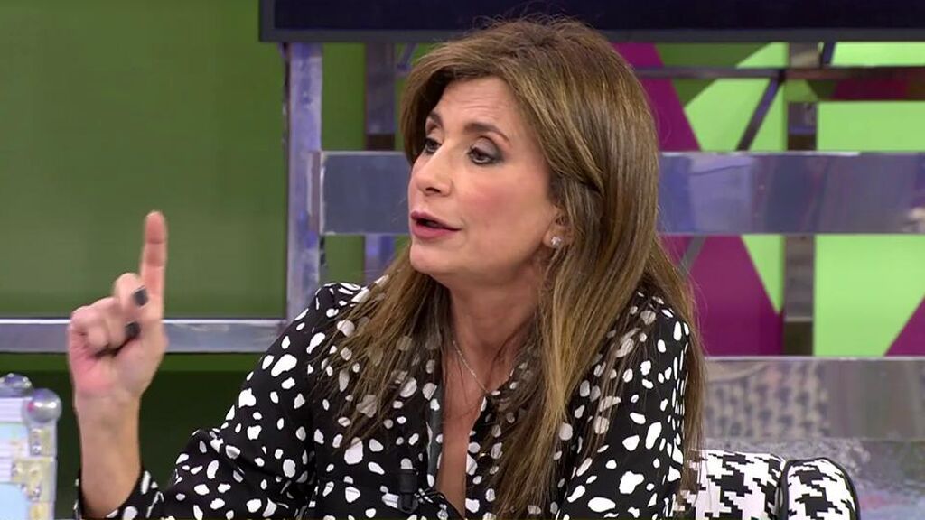 Gema López da la información en 'Sálvame'