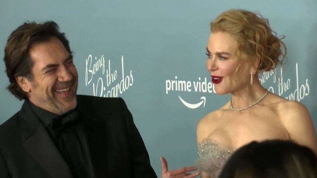 Nicole Kidman y Javier Bardem presentan la película 'Being the Ricardos' en Los Ángeles
