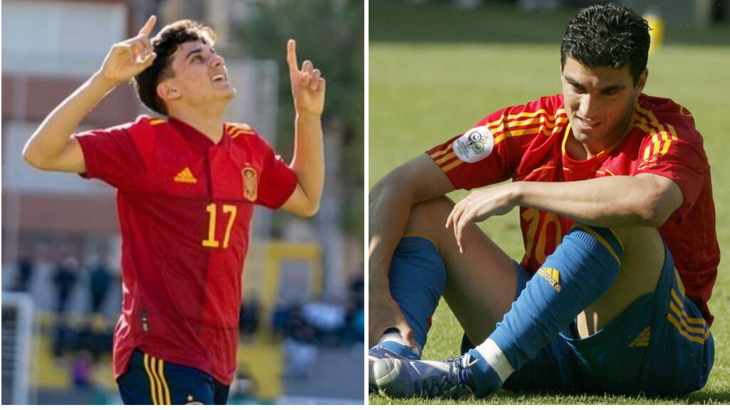 El hijo de José Antonio Reyes marca su primer gol con España y se lo dedica a su padre: "Siempre en mi corazón"