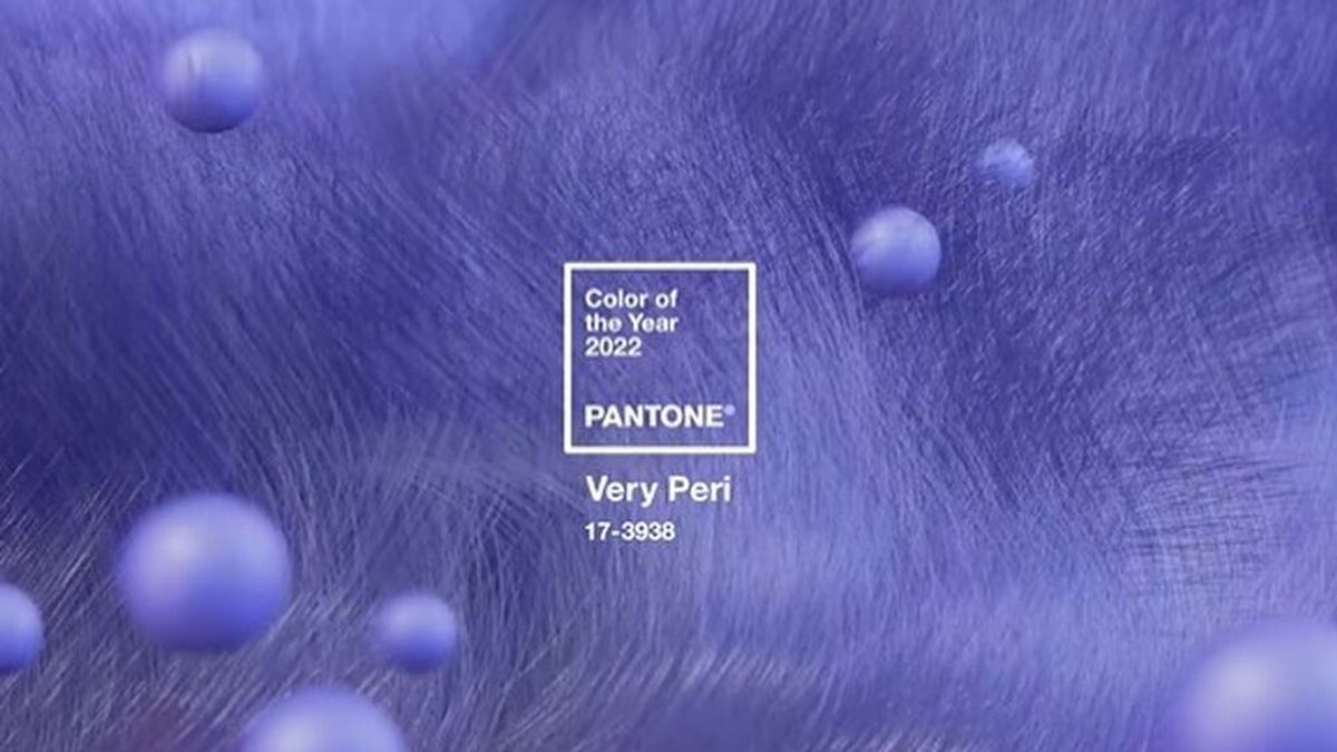 Pantone elige el innovador 'Very Peri' como color del 2022