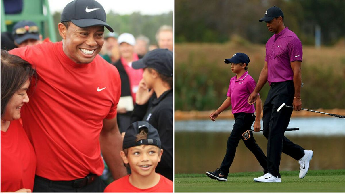 Tiger Woods vuelve al golf tras su accidente: jugará un torneo junto a su hijo Charlie