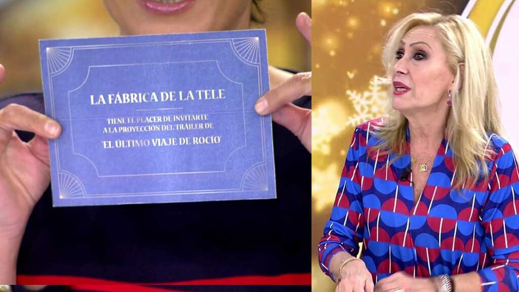 Rosa Benito recibe una misteriosa invitación: “Me invita La Fábrica de la tele, no me invita mi sobrina”