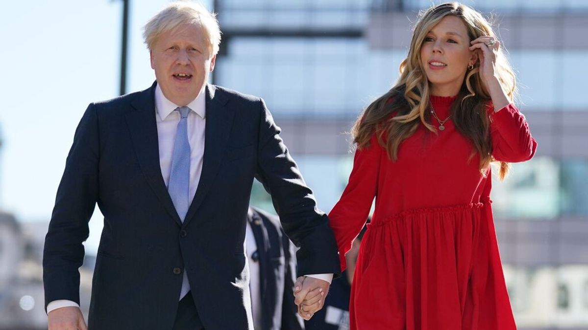 Boris Johnson ha sido padre de una niña, su séptimo hijo