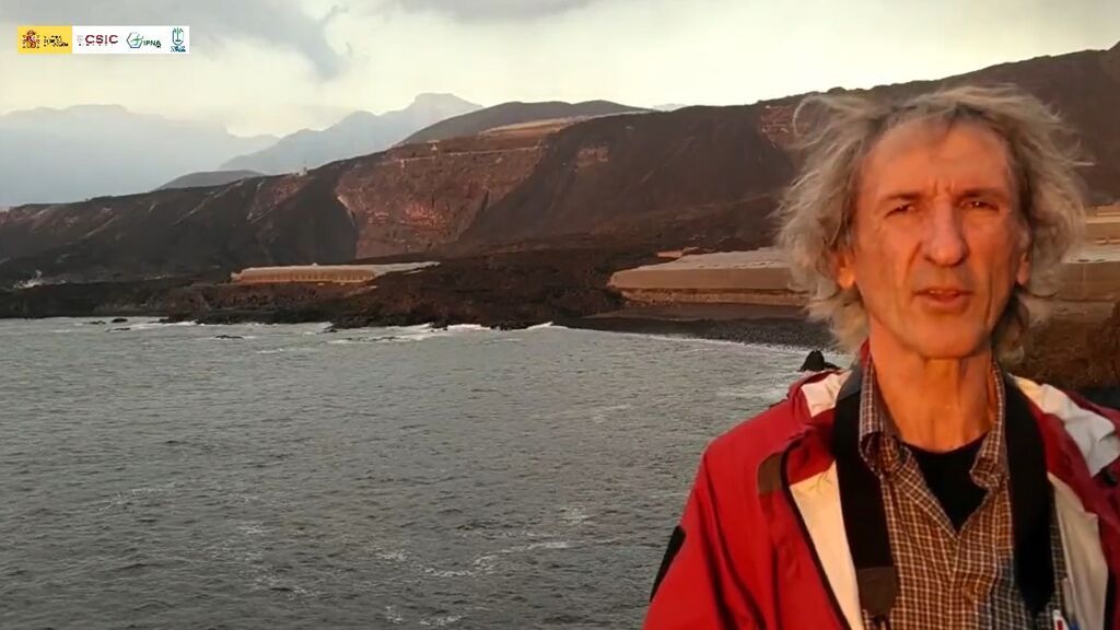 Vicente Soler, científico del CSIC, explica las últimas horas del volcán de La Palma