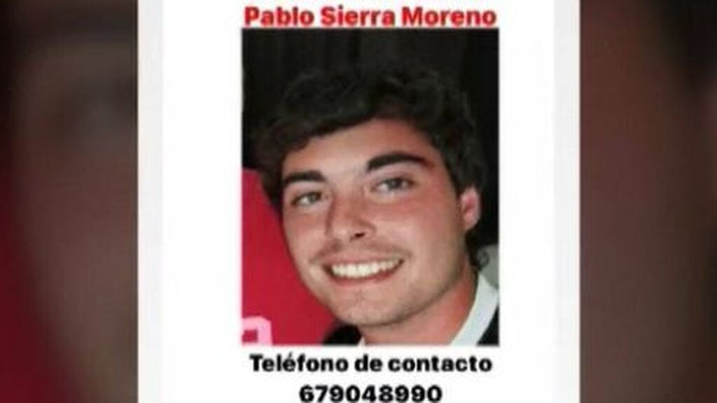 Restos de sangre en el móvil de Pablo Sierra, desaparecido en Badajoz