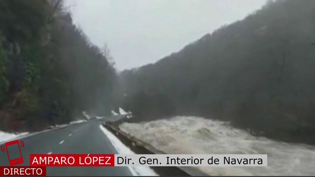 Primer fallecido por el temporal en el norte de España: fuertes lluvias, desbordamiento de los ríos e inundaciones
