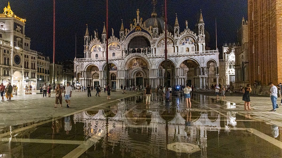Alerta ante las inundaciones en Venecia