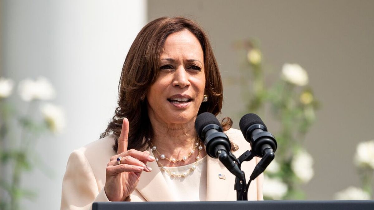 Kamala Harris, sobre el aborto: "El derecho de las mujeres a tomar decisiones sobre su cuerpo no es negociable" Kamala Harris, sobre el aborto: "El derecho de las mujeres a tomar decisiones sobre su cuerpo no es negociable"