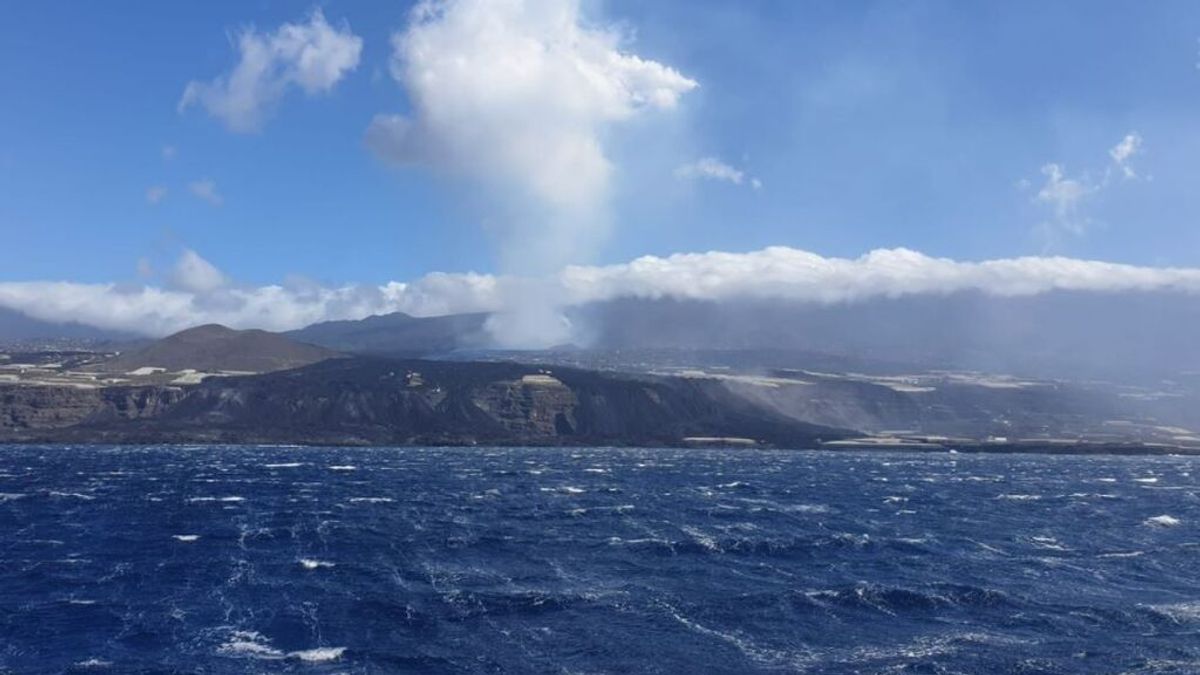 El volcán de La Palma ha ganado al mar tanto terreno como para albergar en él al Estado del Vaticano
