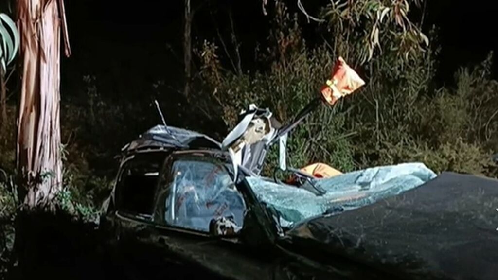Mueren tres personas en un accidente de tráfico en Puebla de Guzmán, en Huelva: el coche se salió de la vía