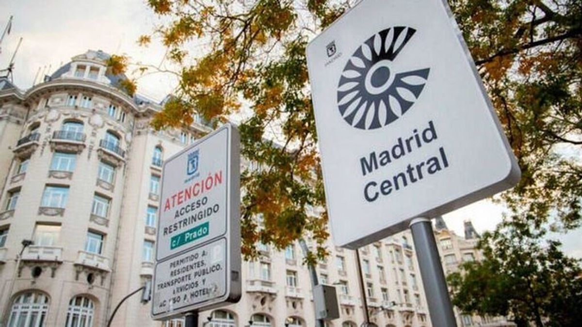 Madrid ya impone multas por acceder a la la Zona de Bajas Emisiones del centro
