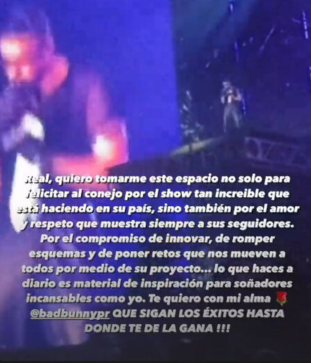 Karol G sobre Bad Bunny