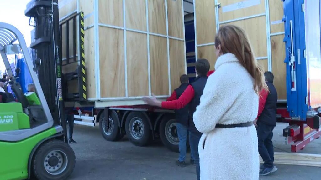 Rocío Carrasco, durante el arranque del homenaje de su madre