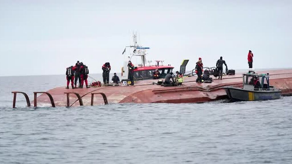 Un muerto, un desaparecido y dos detenidos por presunta embriaguez tras la colisión de dos buques en Suecia