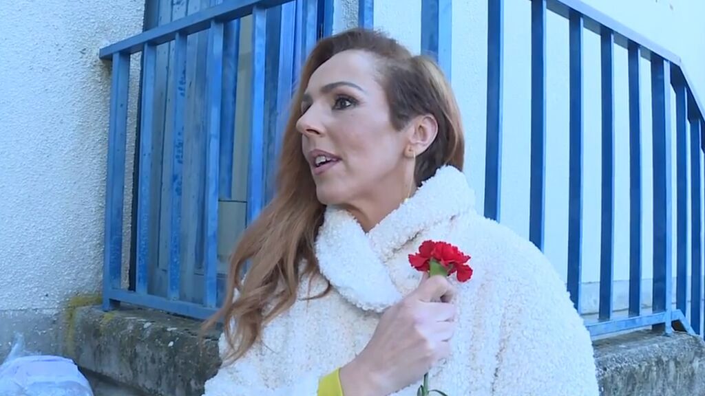 Rocío Carrasco se alisa el pelo