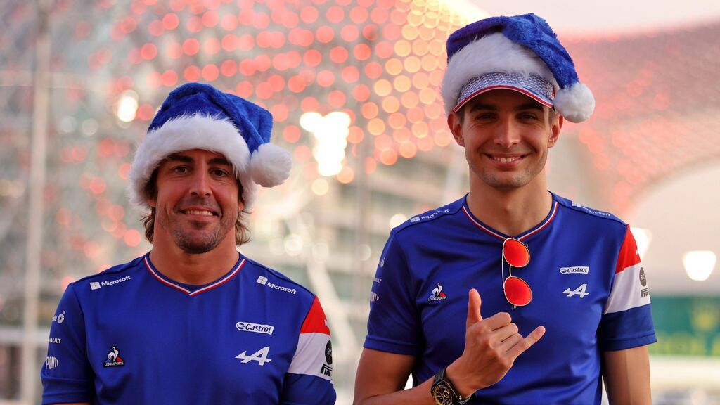 Fernando Alonso alaba el trabajo de Esteban Ocon, dentro y fuera de la pista: "Es compañero, y amigo"