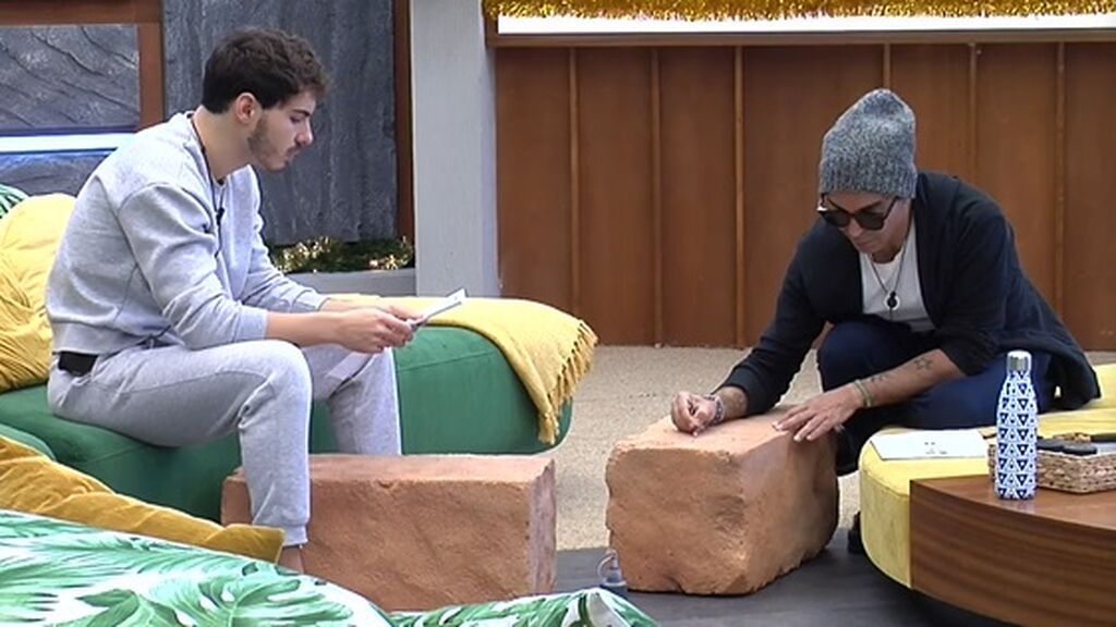 Jesús y Luis en la prueba