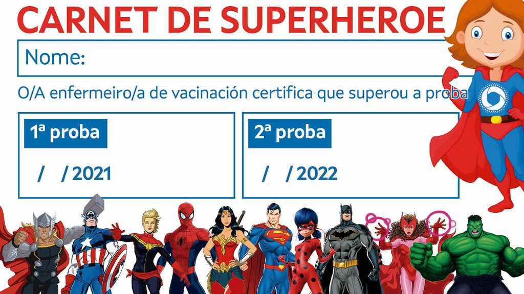 Superheroes Acompanaran A Los Ninos Que Se Vacunen En Ourense Nius