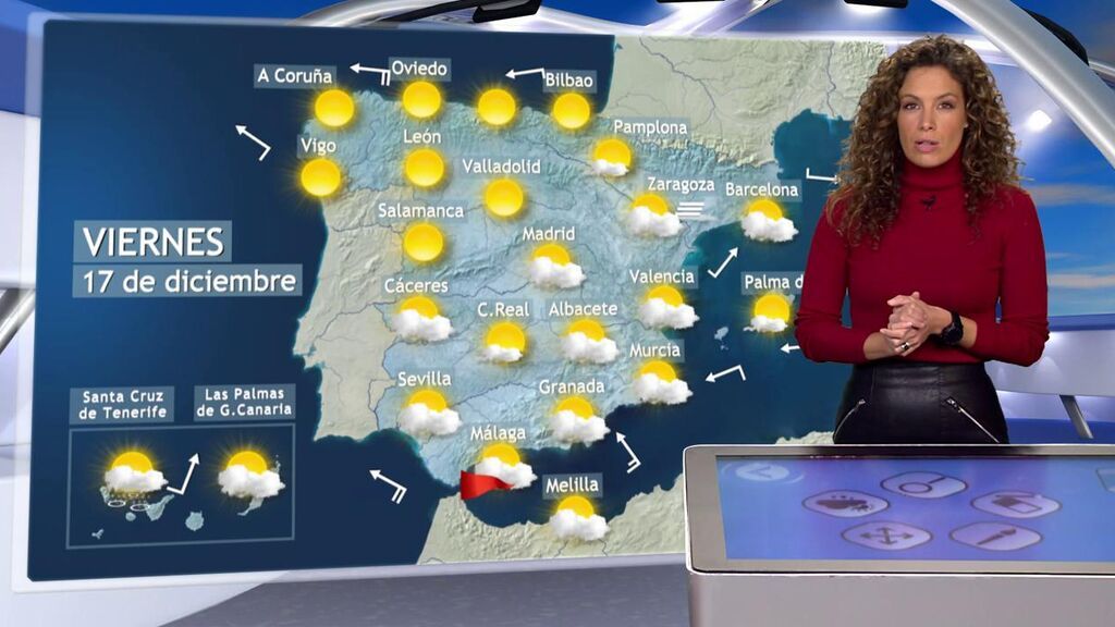 La niebla cobrará protagonismo el viernes: el tiempo para el 17 de diciembre en España