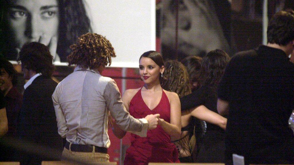 Chenoa y David Bisbal, juntos en una gala de 'OT' en 2003