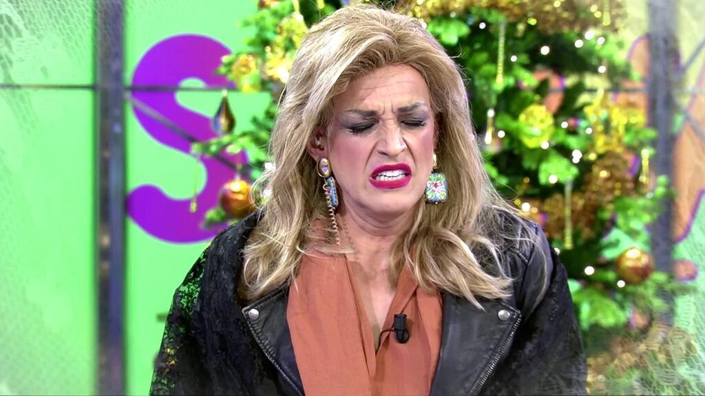 La intensa llegada de la doble de Rosa Benito a 'Sálvame'