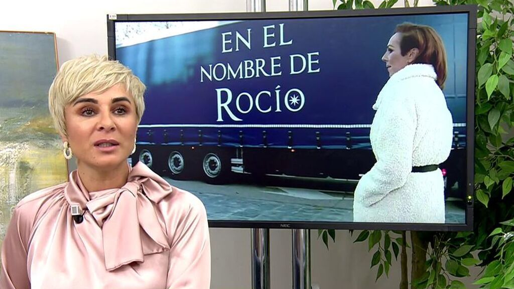 Ana María Aldón reacciona al homenaje de Rocío Jurado