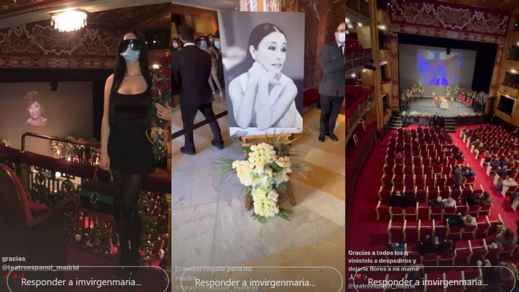 El homenaje a Verónica Forqué en el Teatro Español