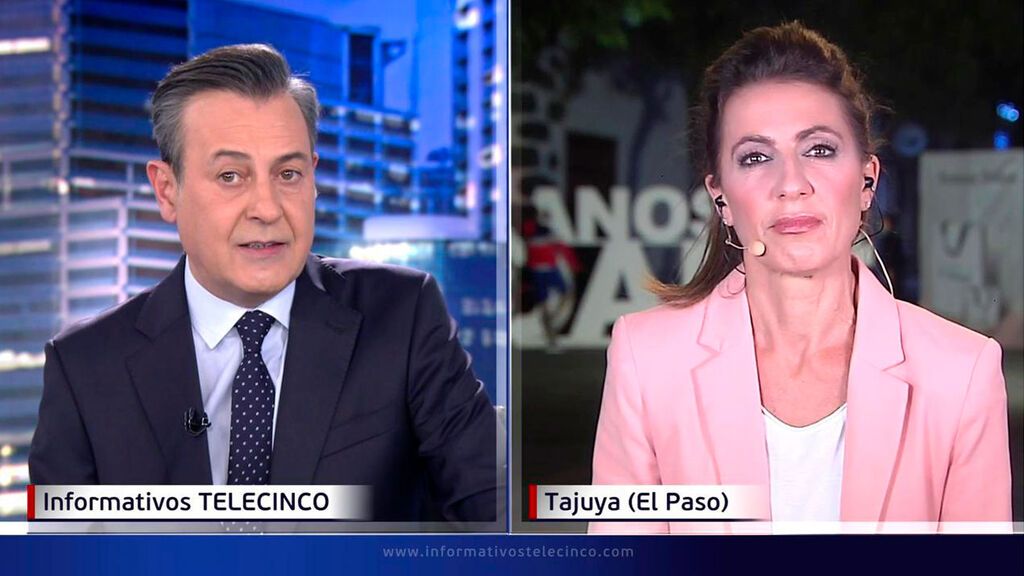 Con José Ribagorda y Ángeles Blanco Informativos Telecinco 2021 Noche 18/12/2021