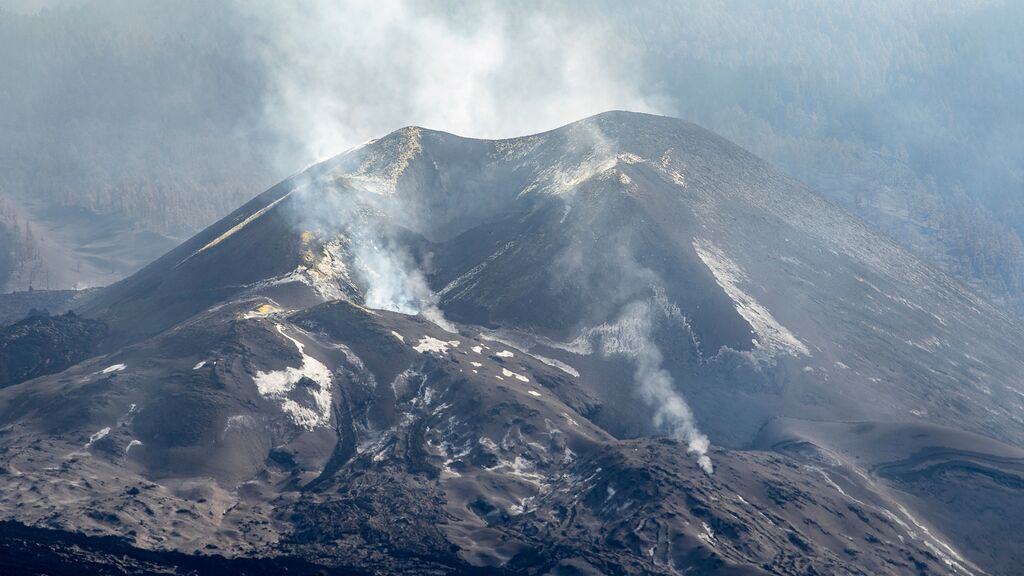La imagen del volcán de La Palma después de tres meses de erupción