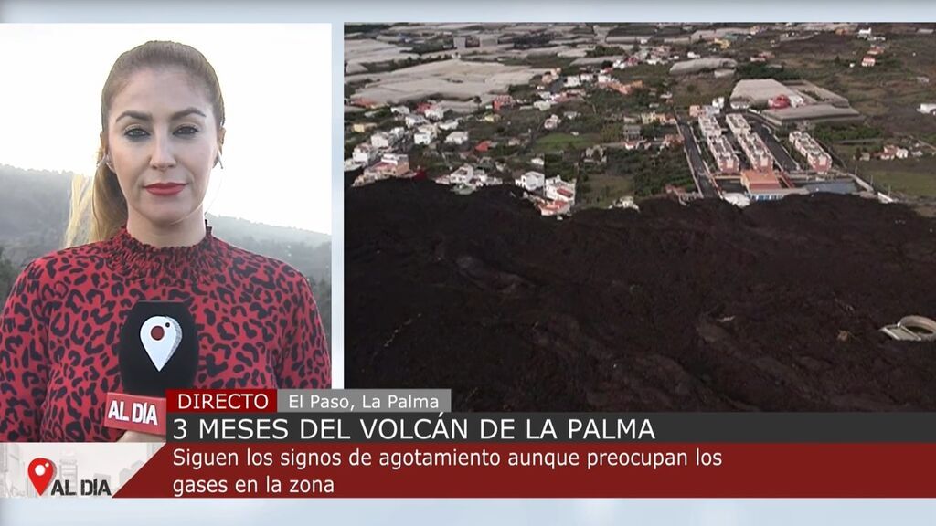 La erupción de La Palma cumple 3 meses con signos, por fin, de agotamiento