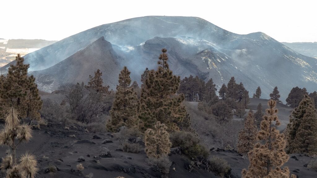 El IGME lanza un recopilatorio diario visual del volcán de La Palma desde que entró en erupción