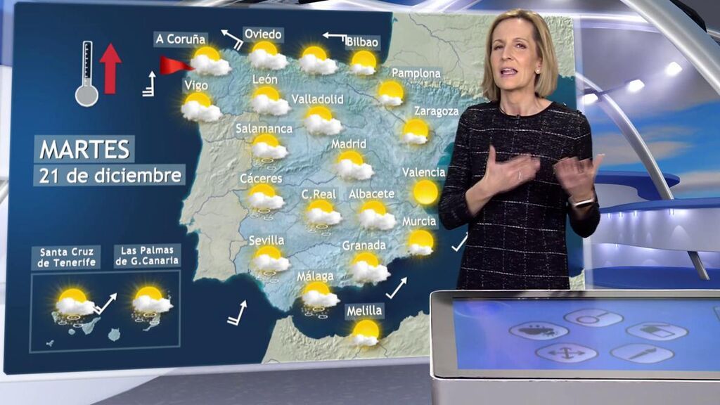 Hasta 25 grados el primer día de invierno 2021: el tiempo para el martes, 21 de diciembre