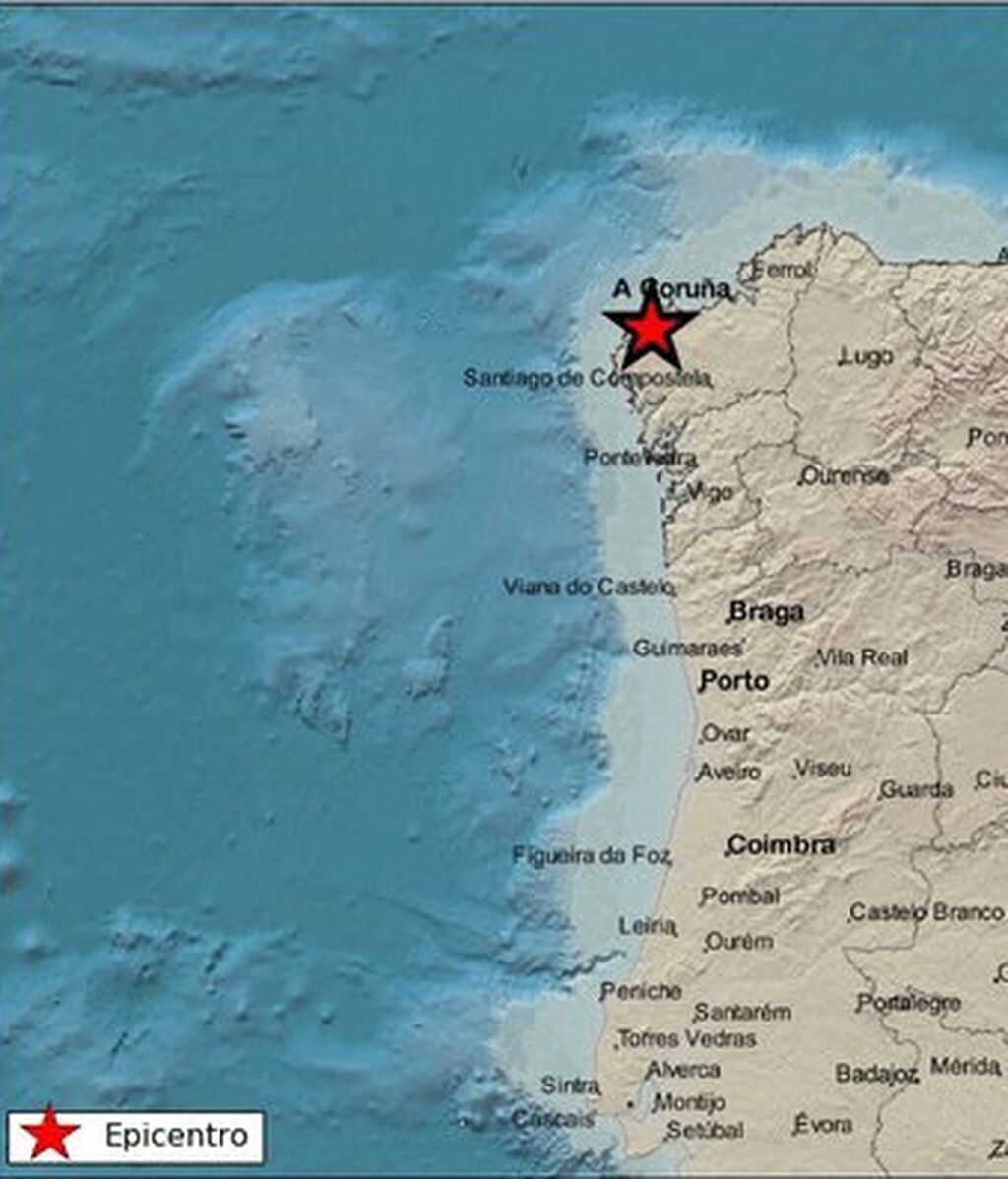 Un terremoto de magnitud 3,7 se deja notar en Laxe