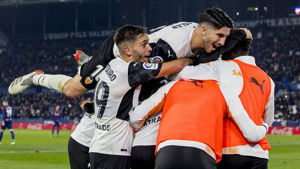 El Valencia firmó un partidazo ante el Levante.