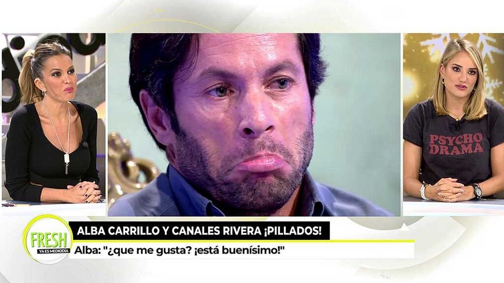 Alba Carrillo confirma su affaier con Canales Rivera