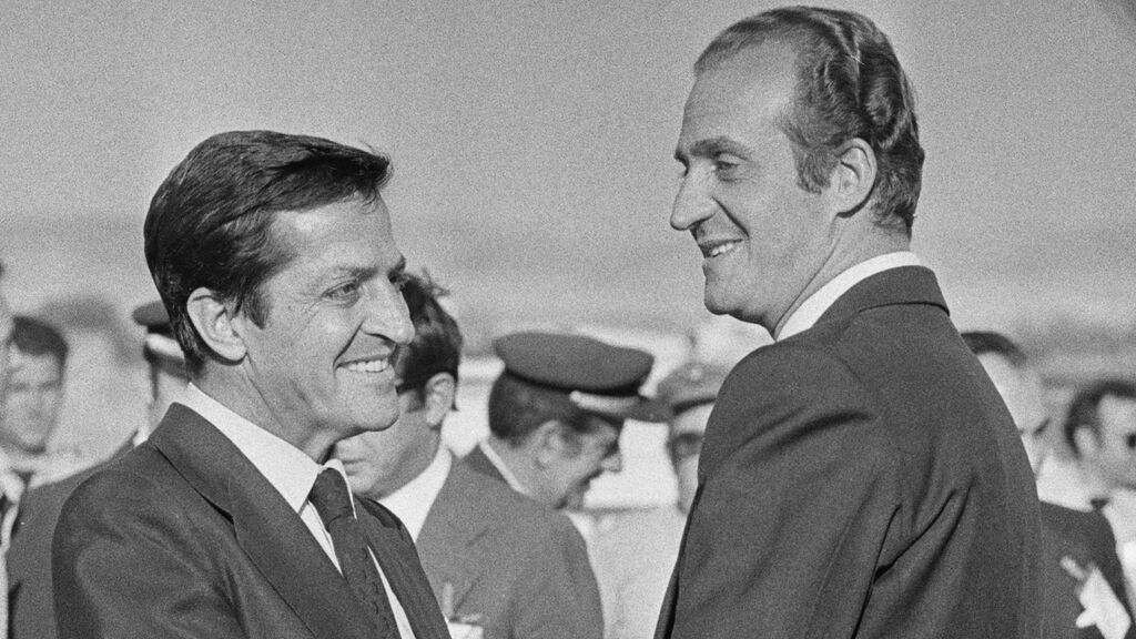 Adolfo Suárez con el rey Juan Carlos I (1979)
