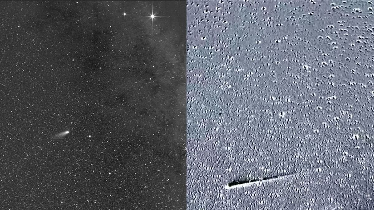 Logran captar el cometa Leonard en acción: así se ha visto la roca durante su acercamiento al Sol