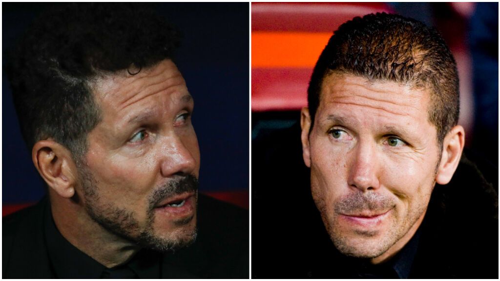 Simeone,10 años en el banquillo del Atlético.