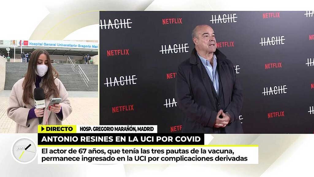 Última hora: La familia de Antonio Resines pide tranquilidad ante el estado de salud del actor
