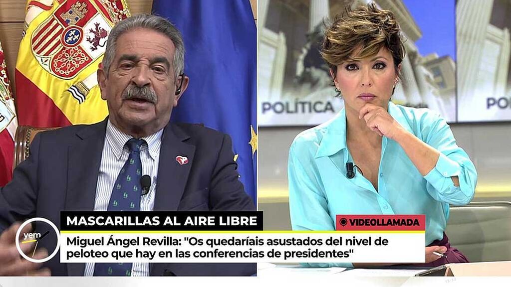 Sonsoles Ónega responde a Miguel Ángel Revilla: “Si ustedes dejan cómo les vamos a decir a un adolescente que no salga”