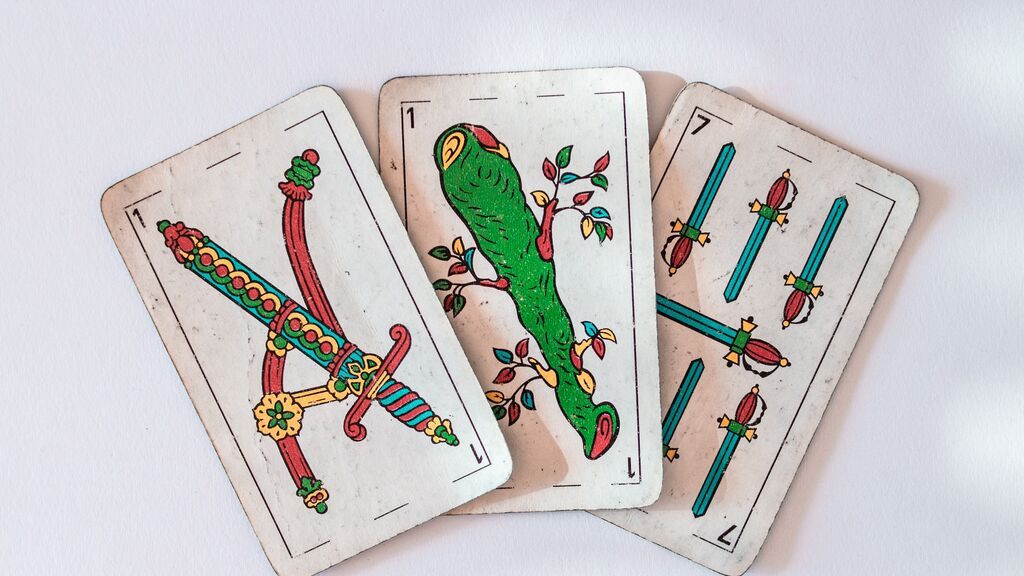 La baraja de cartas española.