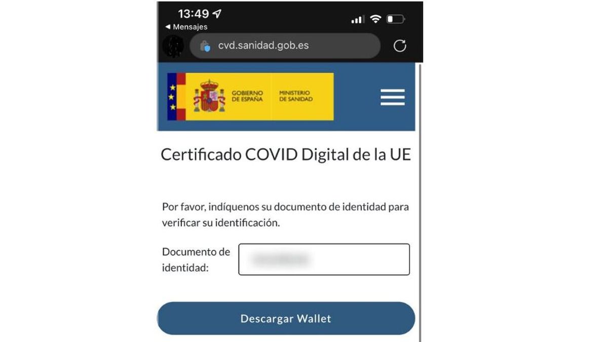 Todas las maneras de guardar el Certificado Covid en tu móvil