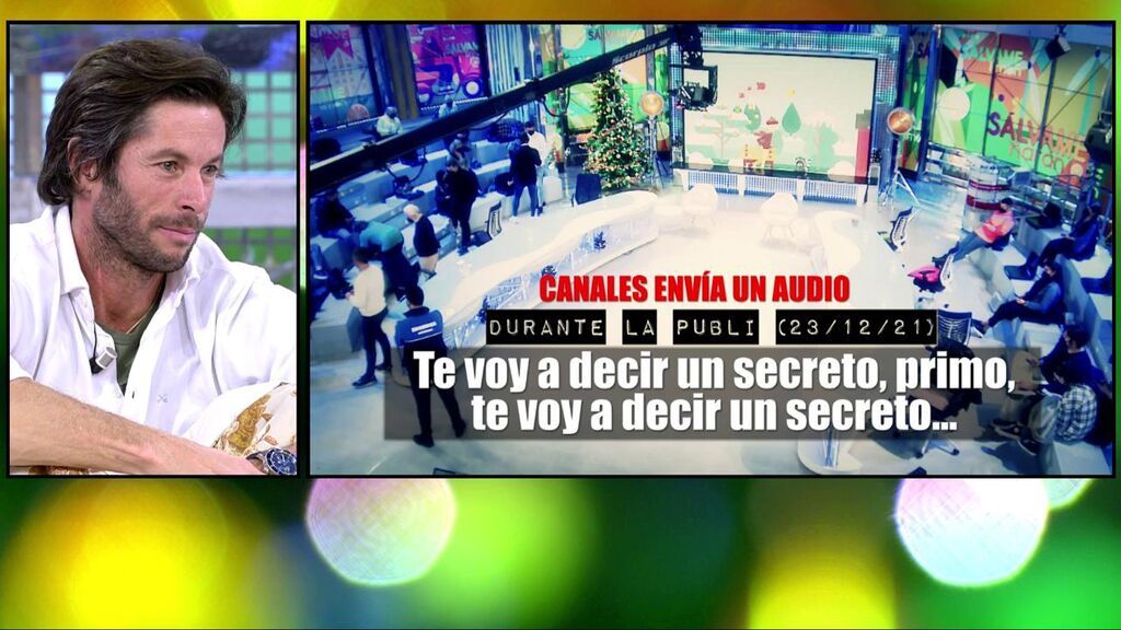 La pillada a Canales Rivera durante la publicidad hablando sobre su relación con Alba Carrillo